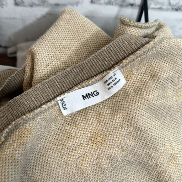 Mango MNG Daisy Floral Sweater Vest Size XS - Picture 4 of 4